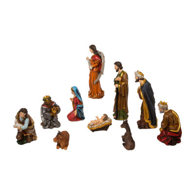 Kurt Adler 12.5-Inch Figurines 10-pc. Nativity Set