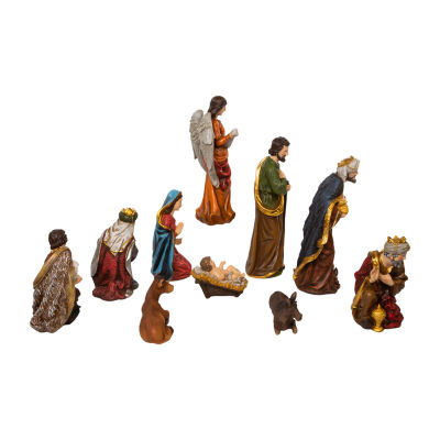 Kurt Adler 12.5-Inch Figurines 10-pc. Nativity Set