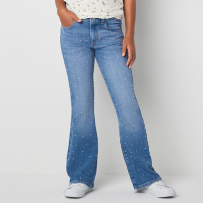 Thereabouts Little & Big Girls Wide Leg Jean