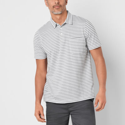 St. John's Bay Super Soft Jersey Mens Classic Fit Short Sleeve Pocket Polo Shirt