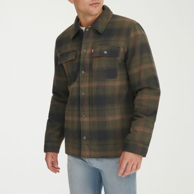 Levi's® Mens Flannel Shirt Jacket