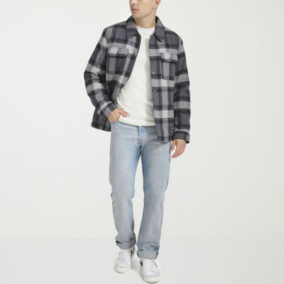 Levi's� Mens Quilted Lined Flannel Shirt Jacket