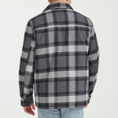 Levi's� Mens Quilted Lined Flannel Shirt Jacket