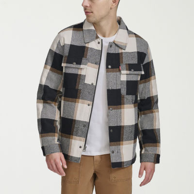 Levi's® Mens Quilted Lined Flannel Shirt Jacket