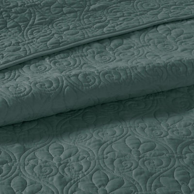 Madison Park Mansfield Antimicrobial Treated Quilt Set