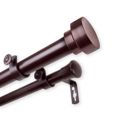 Rod Desyne Bonnet Double Curtain Rod