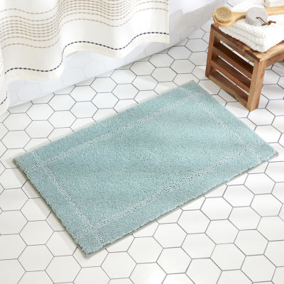 Town And Country Border Bath Mat