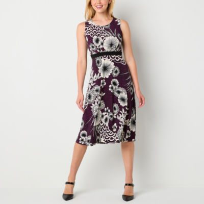 Studio 1 Womens Floral Jacket Dress