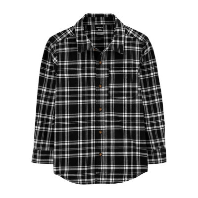 Carter's Little & Big Boys Long Sleeve Button-Down Shirt