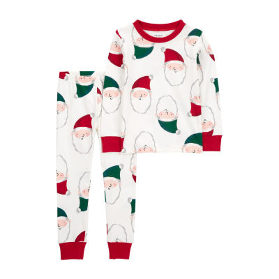 Carter's Santa Toddler Unisex 2-pc. Pajama Sets