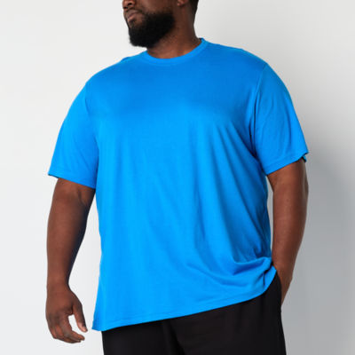 Xersion Xtreme Mens Crew Neck Short Sleeve T-Shirt Big and Tall