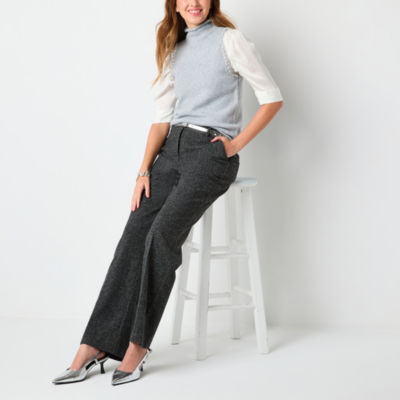 Worthington Womens High-Rise Modern Trouser