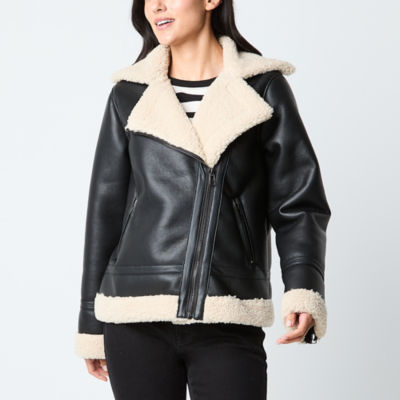 Ana faux leather jacket best sale