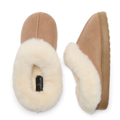 Cuddl Duds Microsuede Womens Clog Slippers