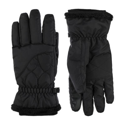 Isotoner Recycled Waterproof Glove/With  Smiarttouch Touch Screen Enabled Cold Weather Gloves