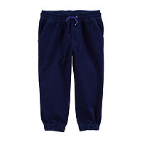 Carter's Toddler Boys Jogger Straight Corduroy Pant, 4t, Blue