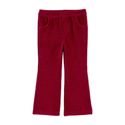 Carter's Toddler Girls Velour Flare Pull-On Pant