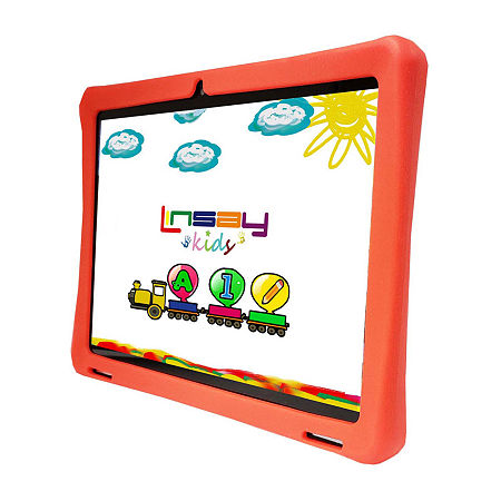 10.1 Octa Core 128Gb Tab Kids Red Back, One Size, Red