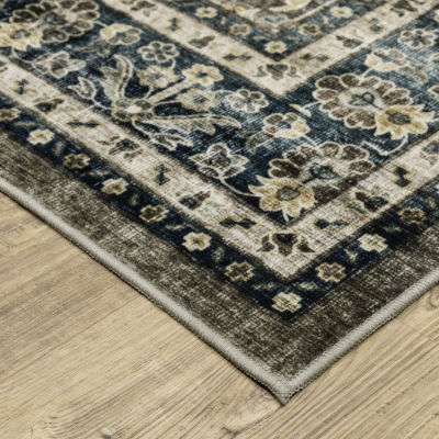 Covington Home Savannah Vintage Border Indoor Rectangular Accent Rug