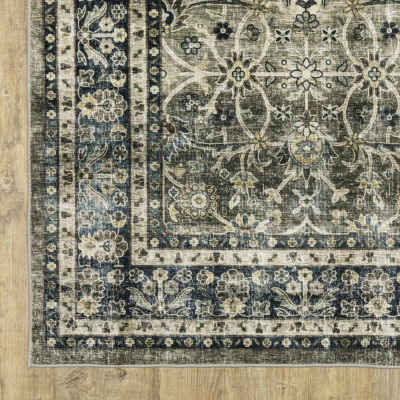 Covington Home Savannah Vintage Border Indoor Rectangular Accent Rug