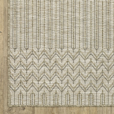 Covington Home Trinidad Woven Textures 36"X60" Indoor Outdoor Rectangular Accent Rug