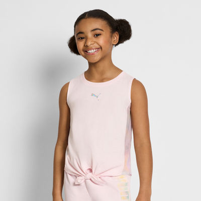 PUMA Big Girls Crew Neck Tank Top