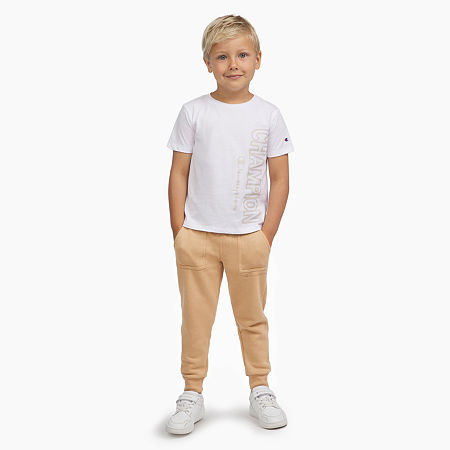 Champion Little Boys 2-pc. Pant Set, 4, White