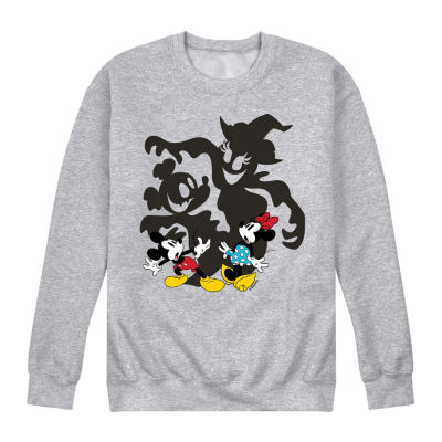 Mens Long Sleeve Mickey Mouse Halloween Sweatshirt