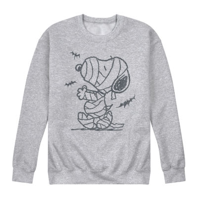 Mens Long Sleeve Peanuts Halloween Sweatshirt