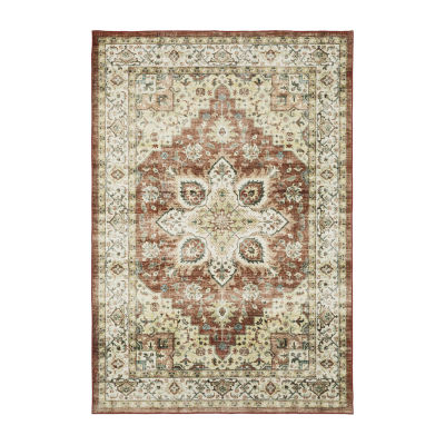 Covington Home Savannah Medallion Indoor Rectangular Accent Rug