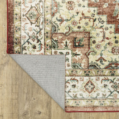 Covington Home Savannah Medallion Indoor Rectangular Accent Rug