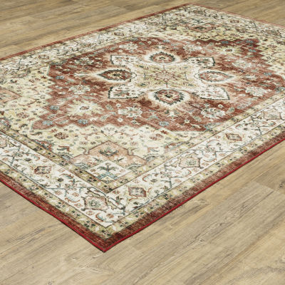 Covington Home Savannah Medallion Indoor Rectangular Accent Rug