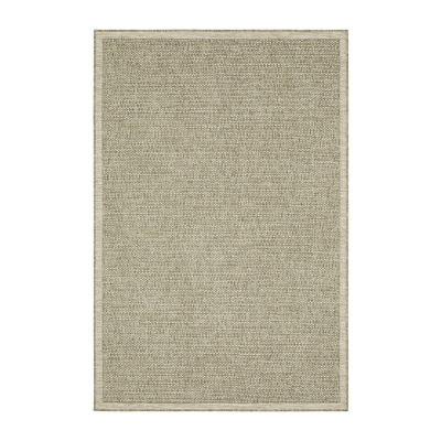 Covington Home Trinidad Textured Solid 36"X60" Indoor Outdoor Rectangular Accent Rug