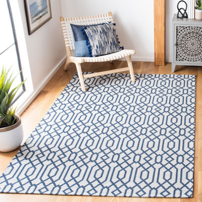 Martha Stewart Luna Geometric Water Resistant Washable Indoor Rectangular Area Rug