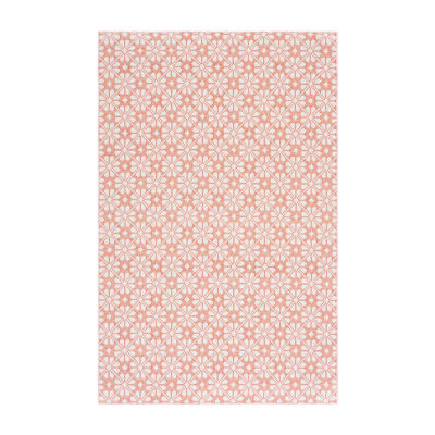 Martha Stewart Kalden Floral Water Resistant Indoor Rectangular Area Rug