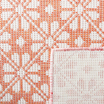 Martha Stewart Kalden Floral Water Resistant Indoor Rectangular Area Rug