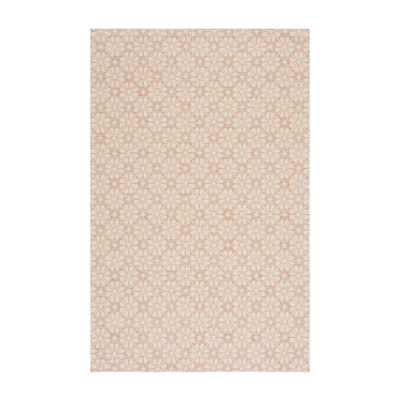 Martha Stewart Kalden Floral Water Resistant Indoor Rectangular Area Rug