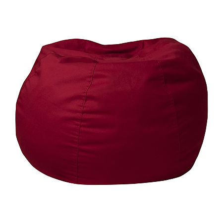 Dillion Small Bean Bag Chair, One Size, Red