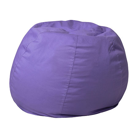 Dillion Small Bean Bag Chair, One Size, Purple