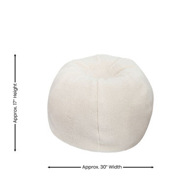 Dillion Sherpa Bean Bag Chair