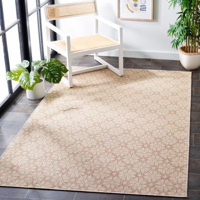 Martha Stewart Kalden Floral Water Resistant Indoor Rectangular Area Rug