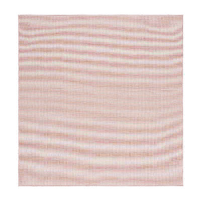 Martha Stewart Adira Geometric Water Resistant 6'5"X6'5" Indoor Square Area Rug"