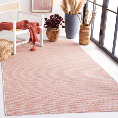 Martha Stewart Adira Geometric Water Resistant Washable 6'5"X6'5" Indoor Square Area Rug"