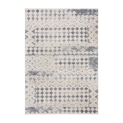 Martha Stewart Zavia Geometric Indoor Rectangular Area Rug