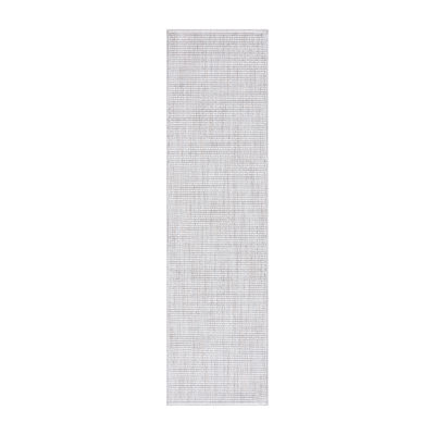 Martha Stewart Delice Stripe Washable 26" X 96" Indoor Rectangular Runner"