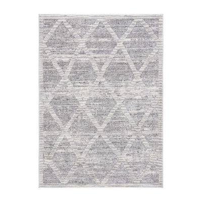 Martha Stewart Gale Ombre Washable Indoor Rectangular Area Rug