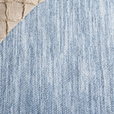 Martha Stewart Emmie Bordered Washable 6'7" X 6'7" Indoor Square Area Rug