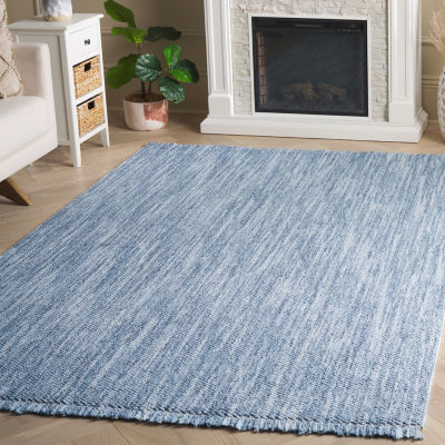 Martha Stewart Emmie Bordered Washable 6'7" X 6'7" Indoor Square Area Rug