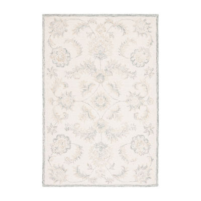 Martha Stewart Leia Floral Hand Tufted Washable 36" X 60" Indoor Rectangle Accent Rug