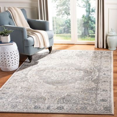 Martha Stewart Leon Medallion Washable Indoor Rectangle Area Rug